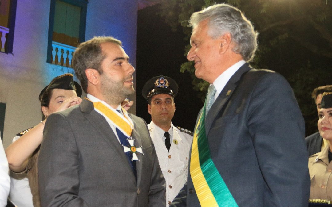 Vice-presidente da Associação dos Criadores de Nelore do Brasil e presidente da AGN recebem a mais alta honraria do estado de Goiás