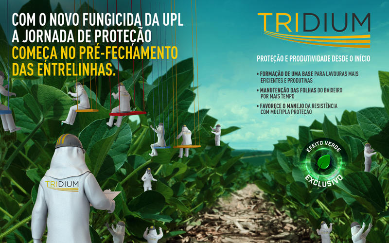 UPL lança fungicida multissítio Tridium para produtores de Ijuí (RS)
